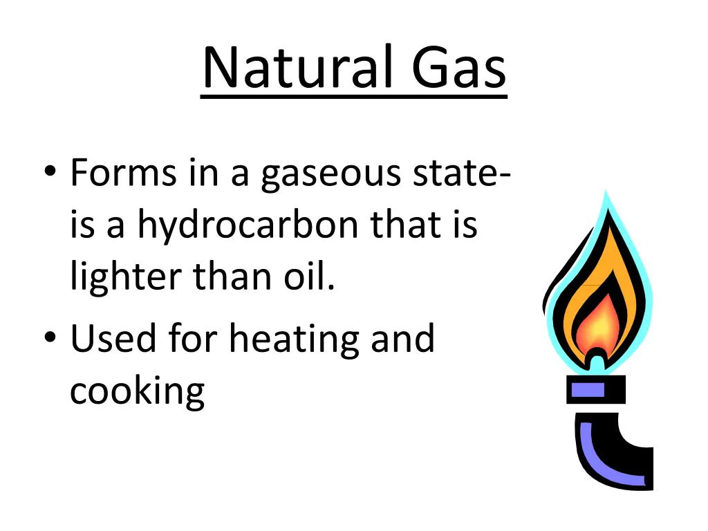 natural gas