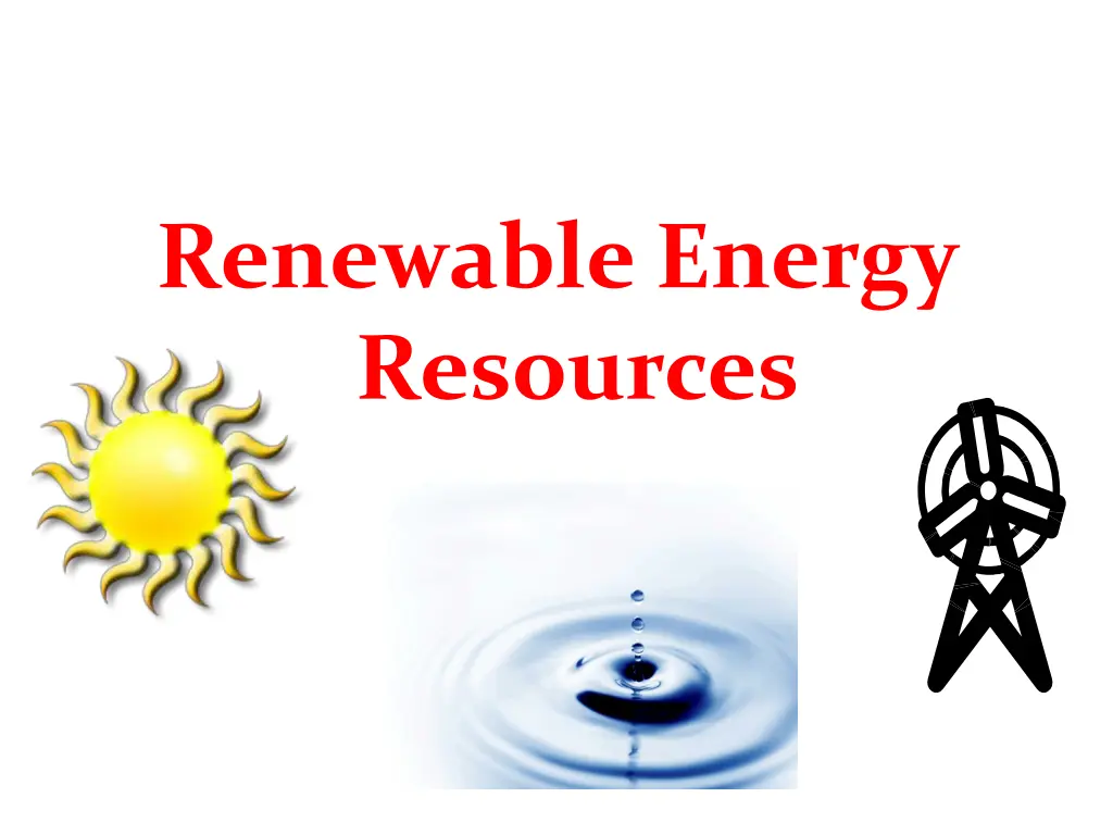 renewable energy resources