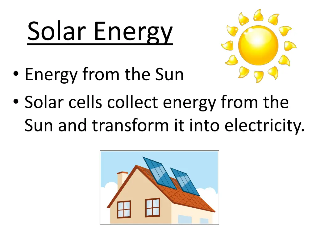 solar energy