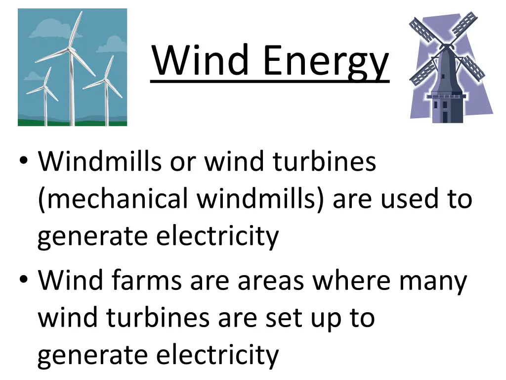 wind energy