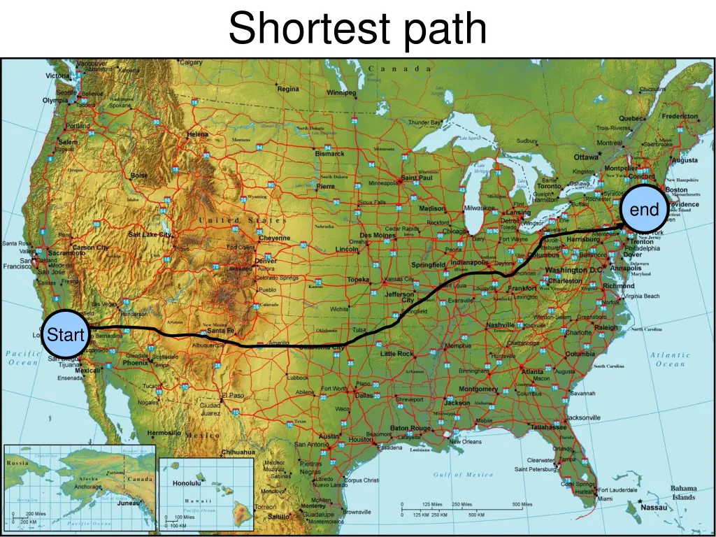 shortest path