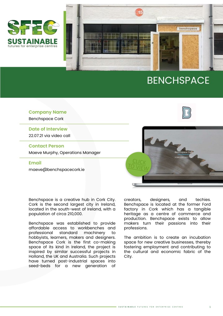 benchspace