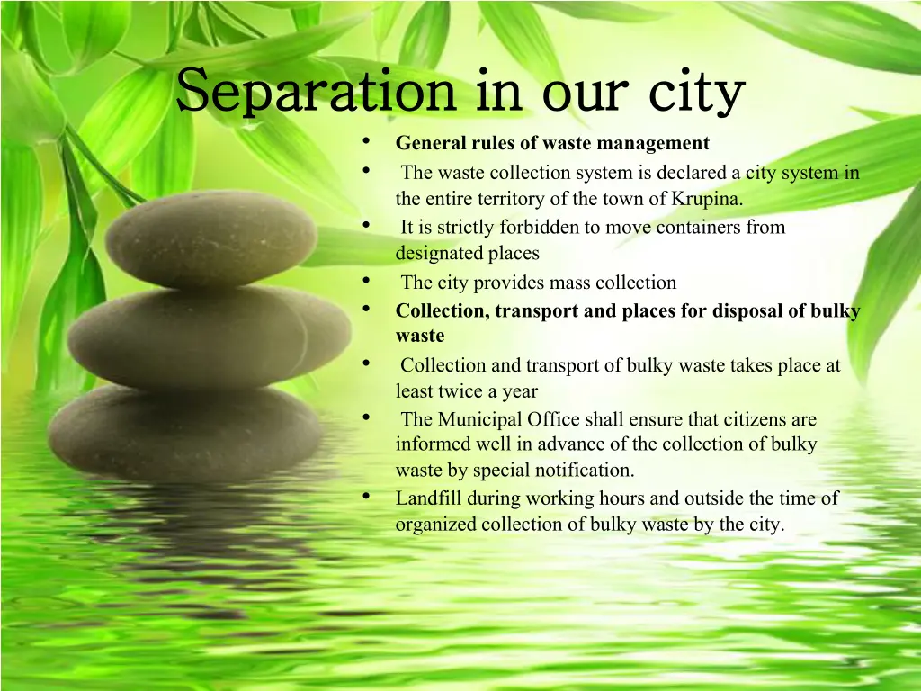 separation in our city separation in our city