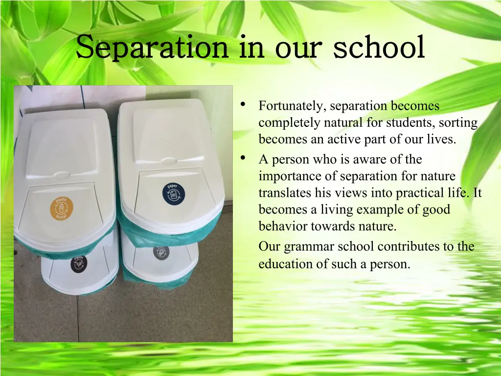 separation in our school separation in our school 1