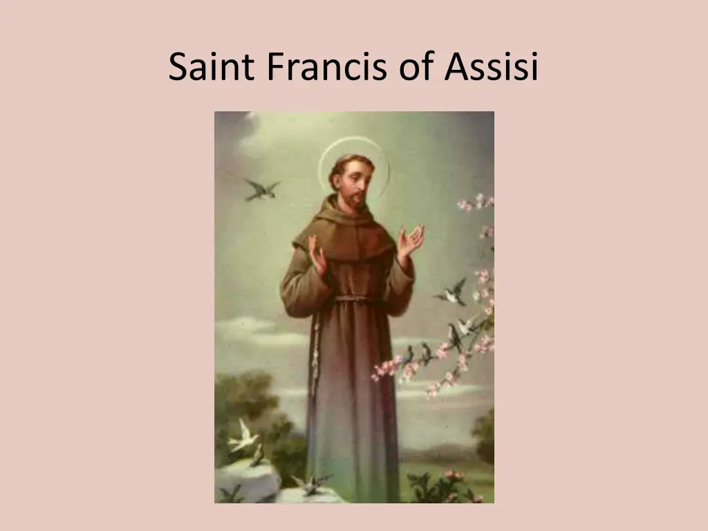 saint francis of assisi