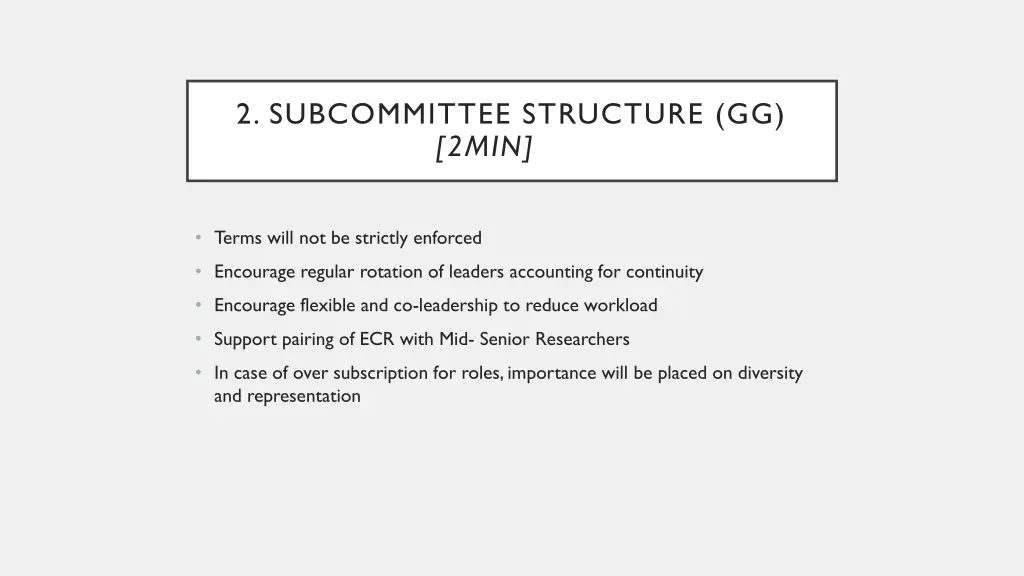 2 subcommittee structure gg 2min 1