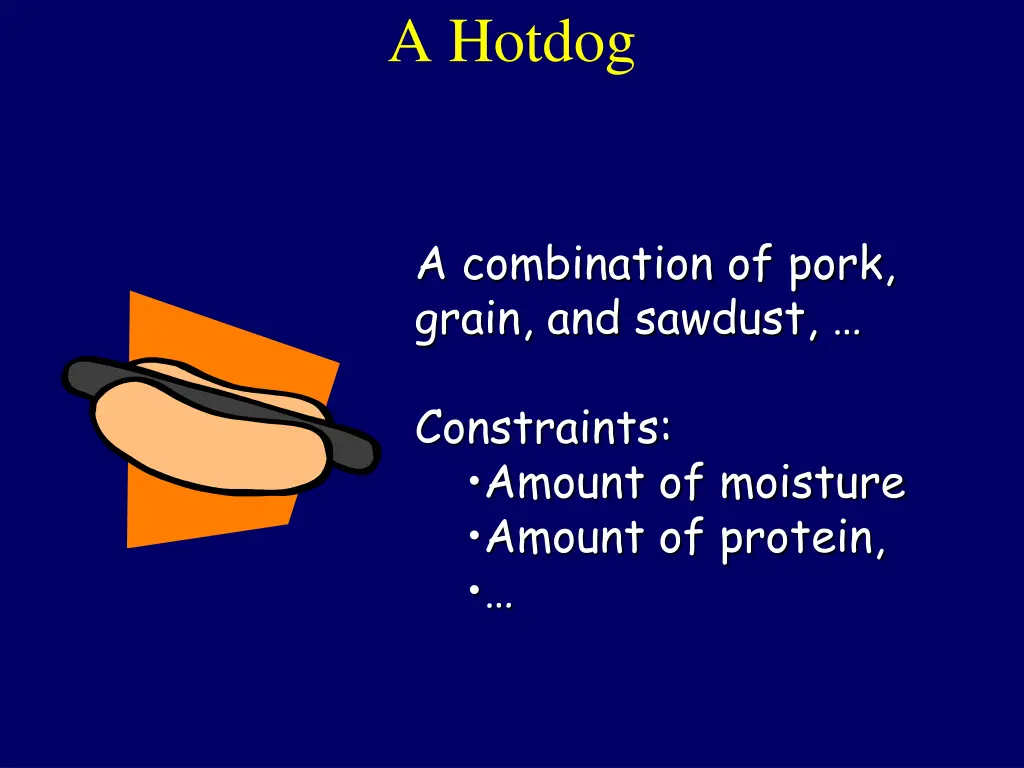 a hotdog