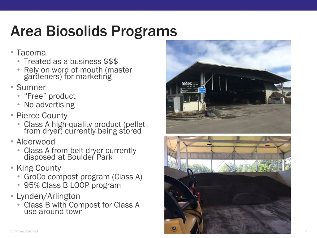 area biosolids programs