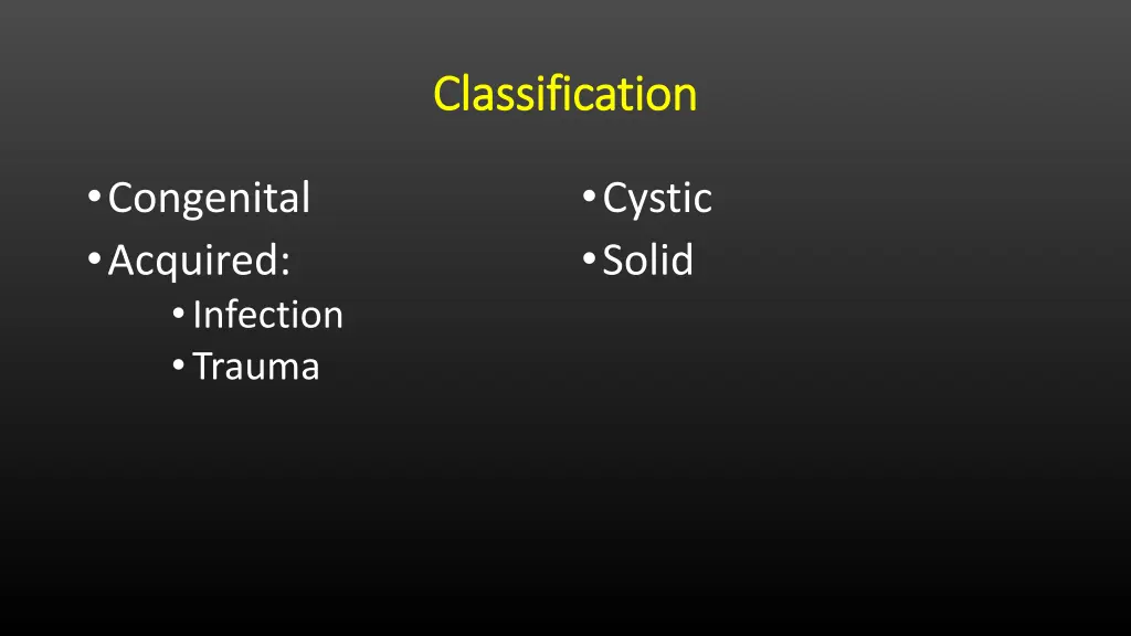 classification classification