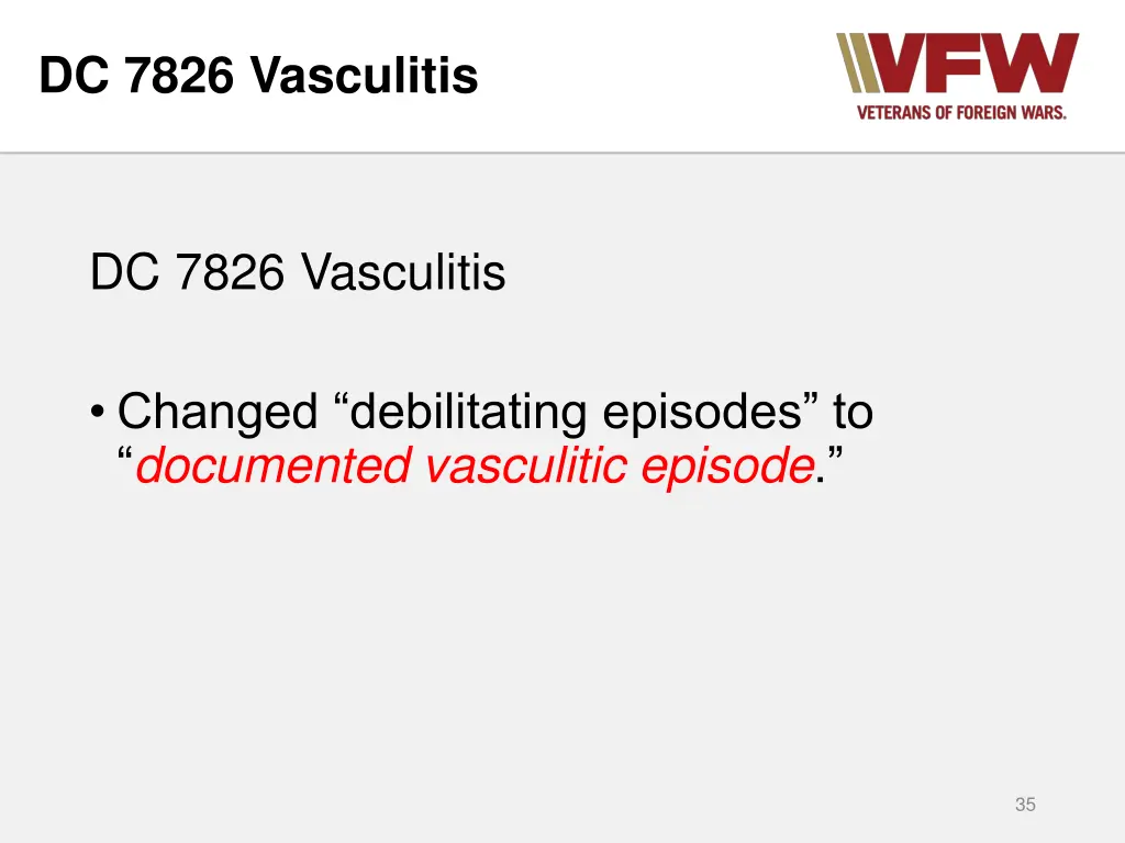 dc 7826 vasculitis