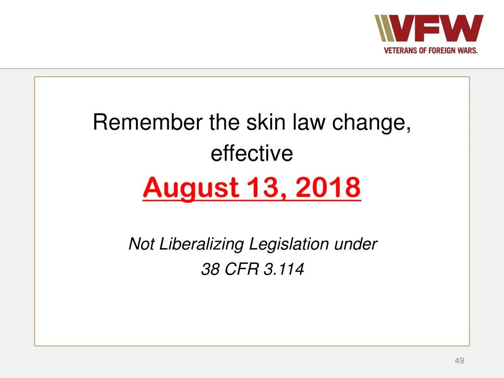 remember the skin law change effective august