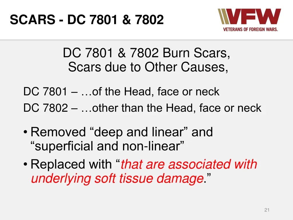 scars dc 7801 7802