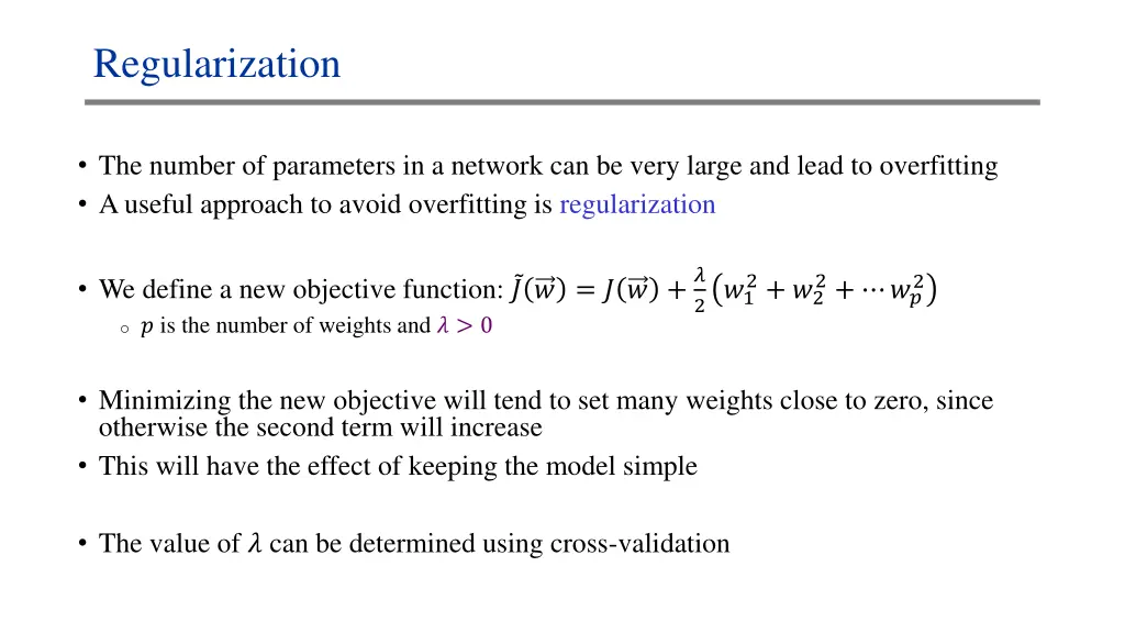 regularization