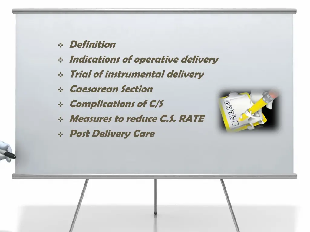 definition indications of operative delivery