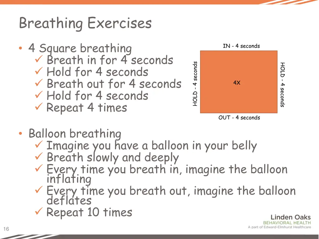 breathing exercises