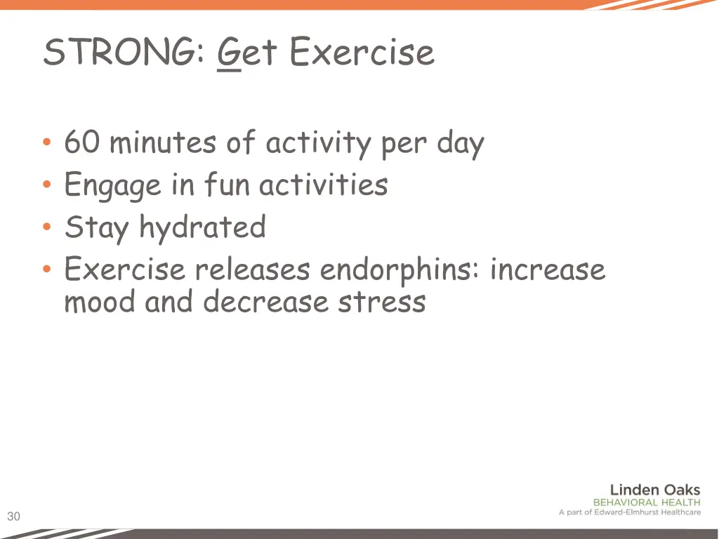 strong get exercise