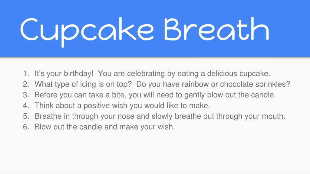 cupcake breath