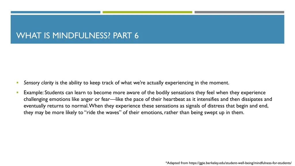 what is mindfulness part 6