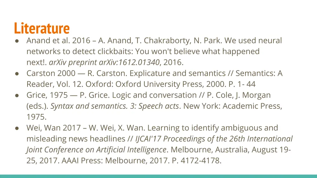 literature anand et al 2016 a anand t chakraborty