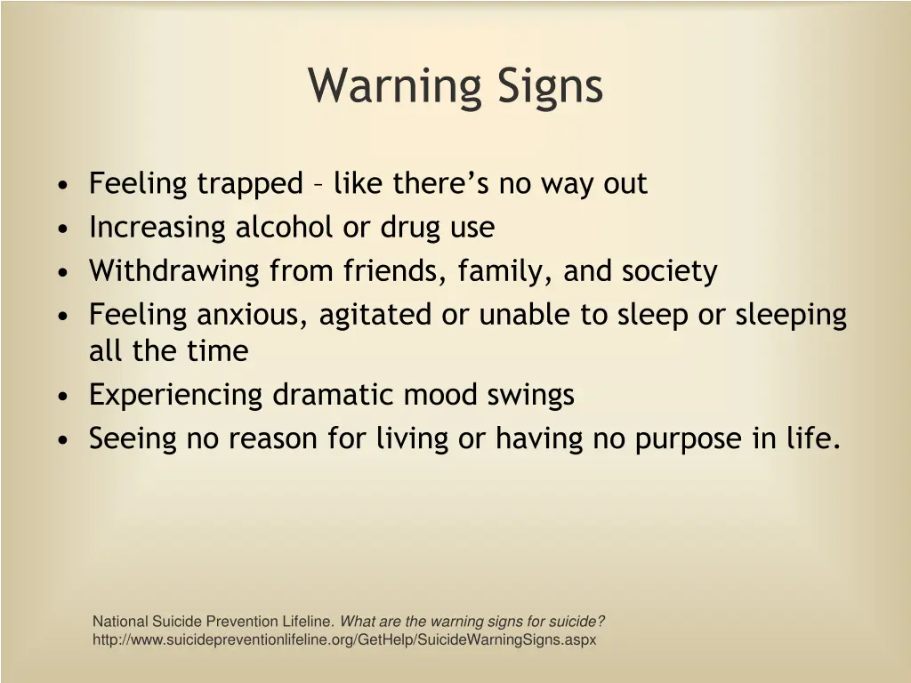 warning signs 1