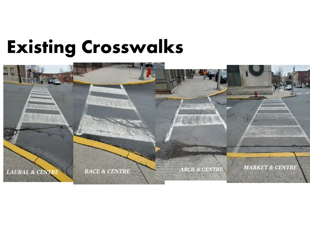 existing crosswalks