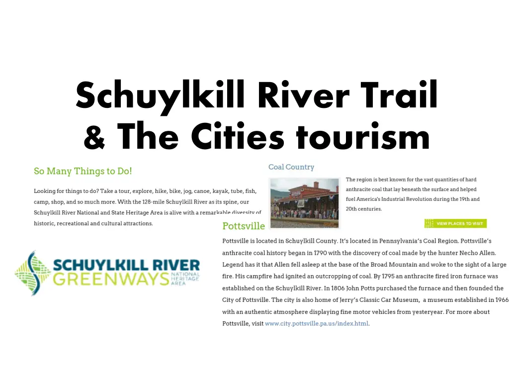 schuylkill river trail the cities tourism