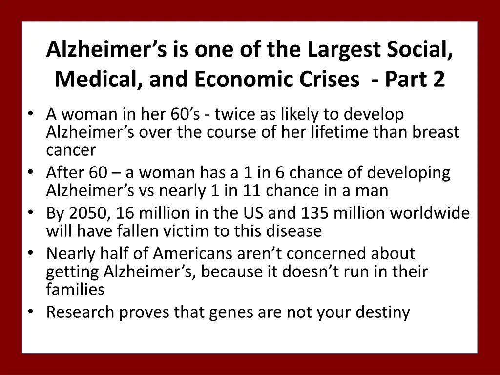 alzheimer s is one of the largest social medical 1