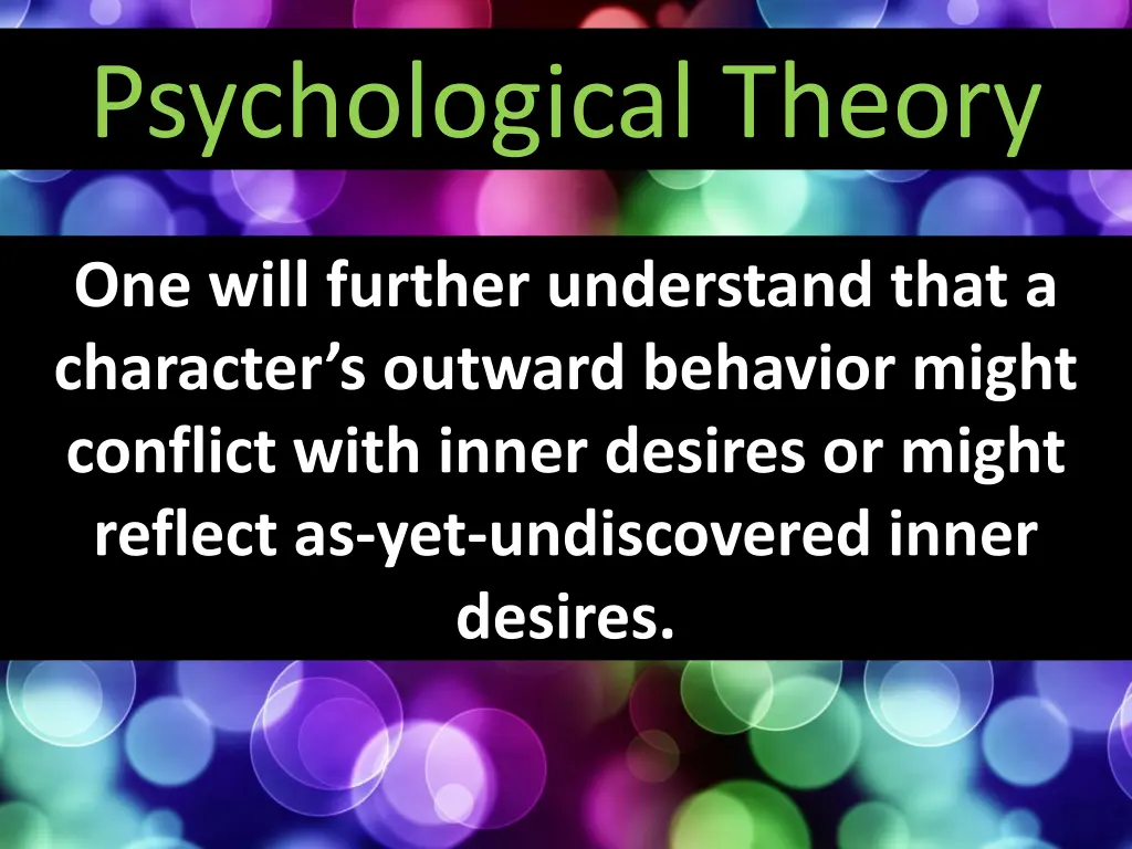 psychological theory 3