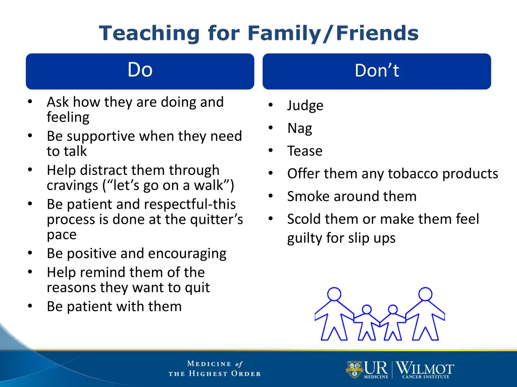 teaching for family friends