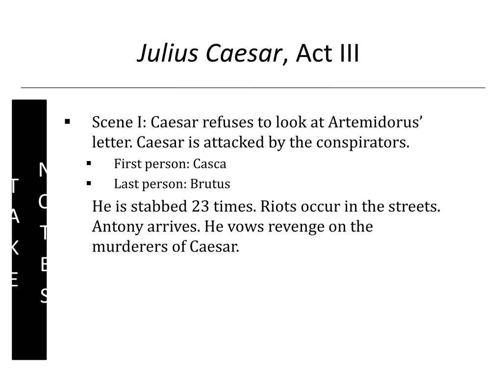 julius caesar act iii