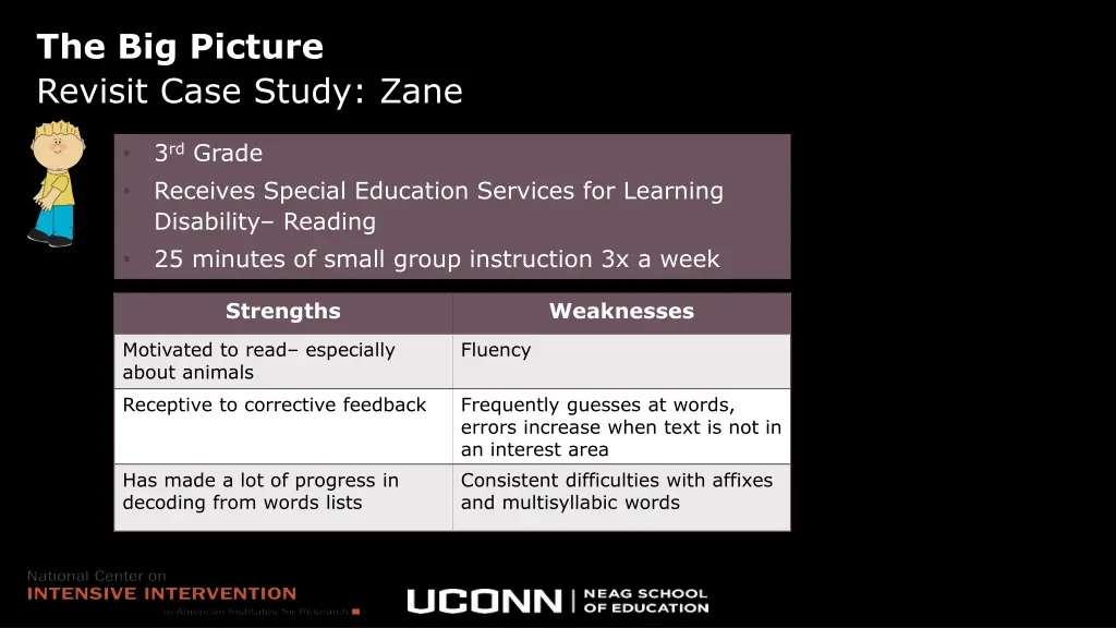 the big picture revisit case study zane