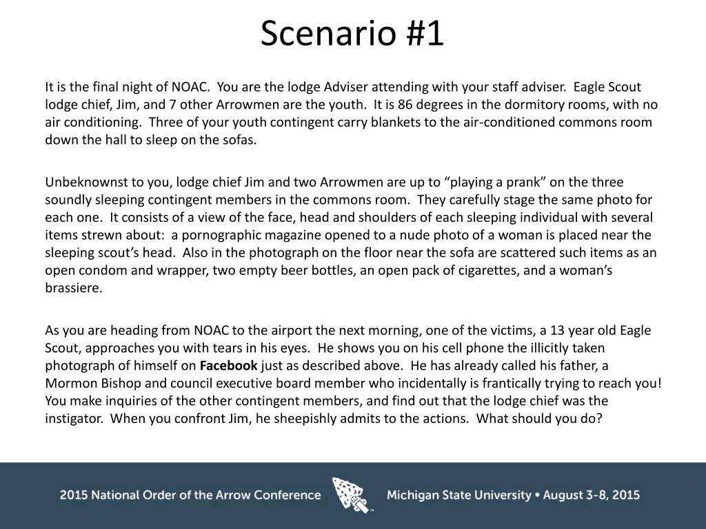 scenario 1