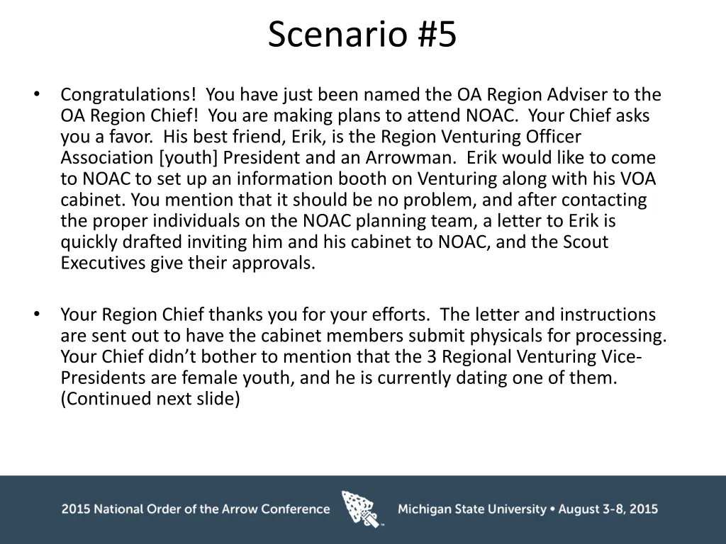 scenario 5