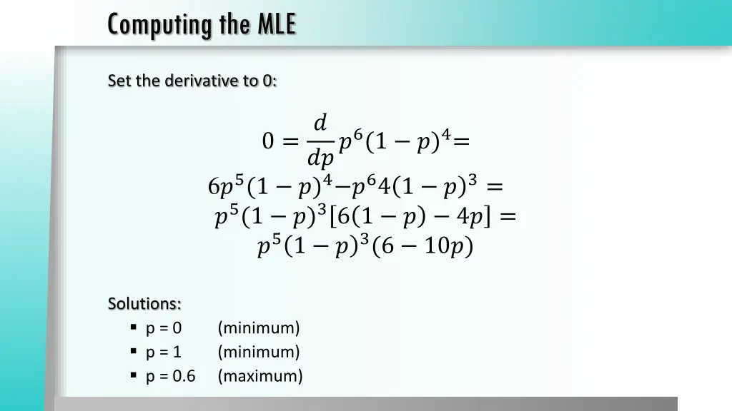 computing the mle