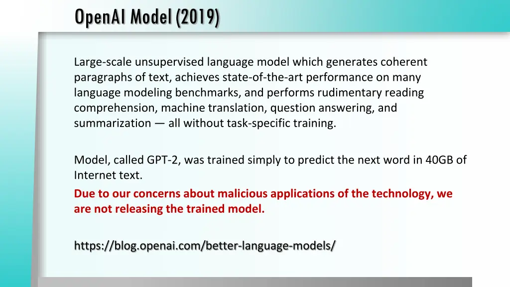 openai model 2019