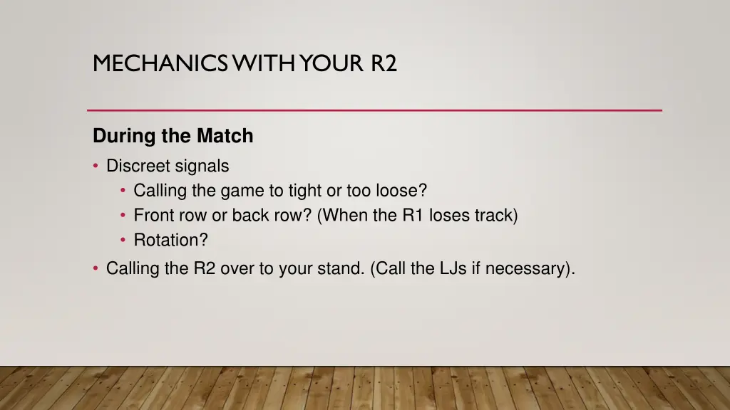 mechanics with your r2 2