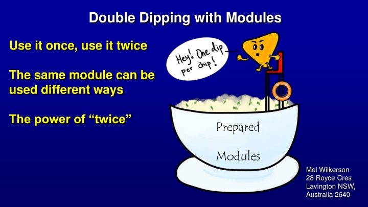 double dipping with modules