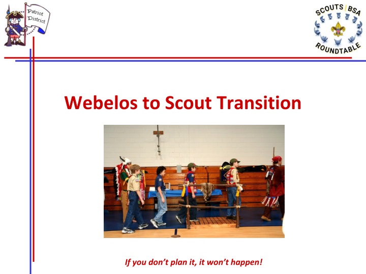 webelos to scout transition