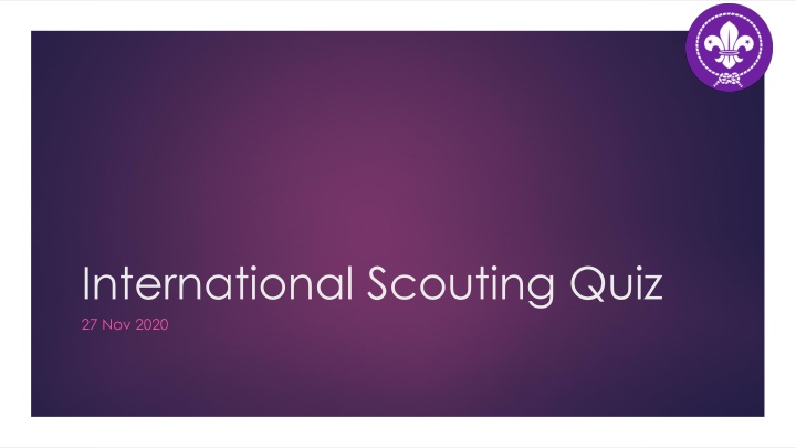 international scouting quiz 27 nov 2020