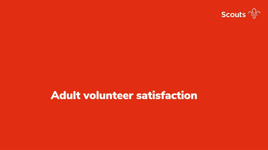 adult volunteer satisfaction