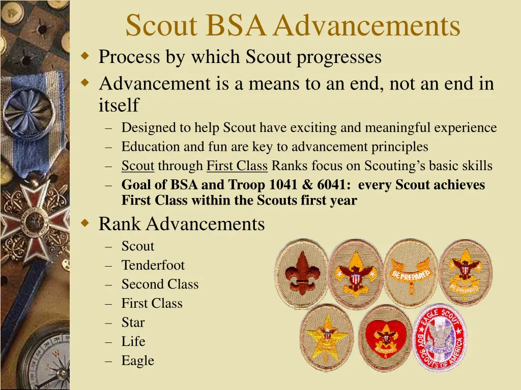 scout bsa advancements process by which scout