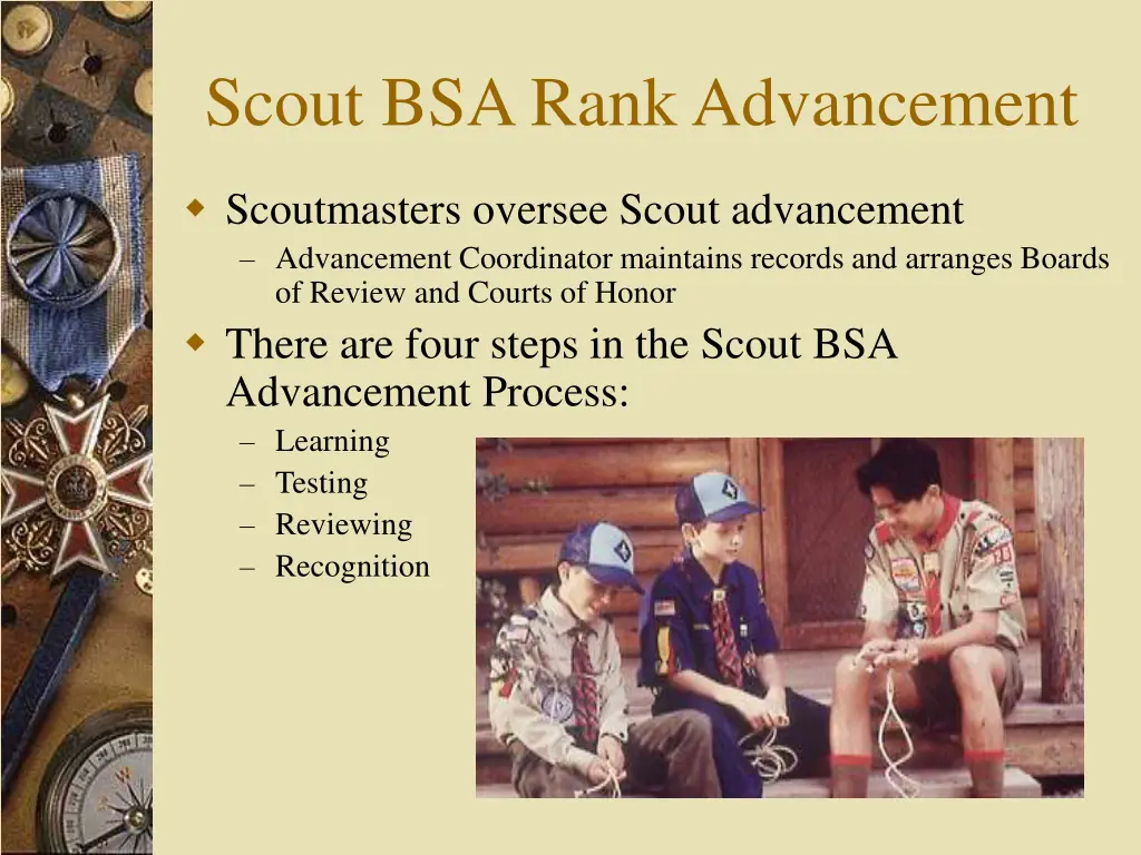 scout bsa rank advancement