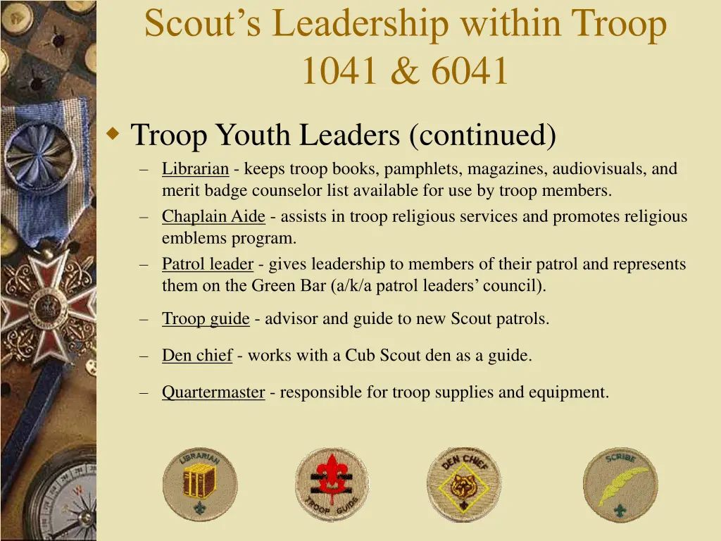 scout s leadership within troop 1041 6041