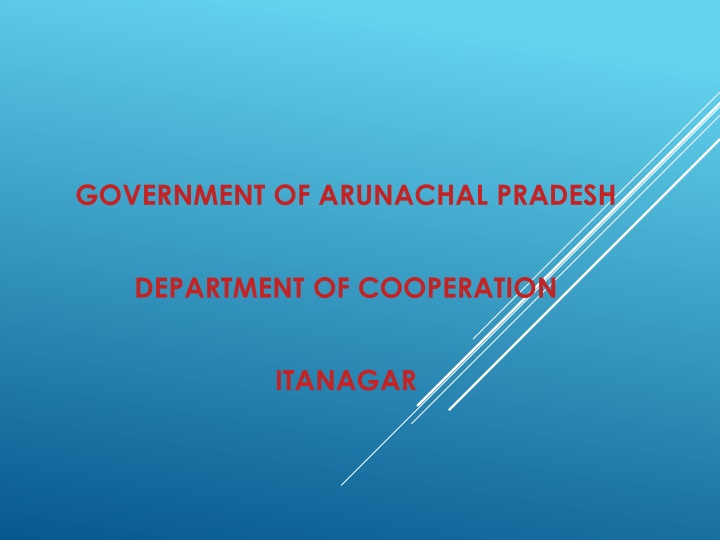 government of arunachal pradesh