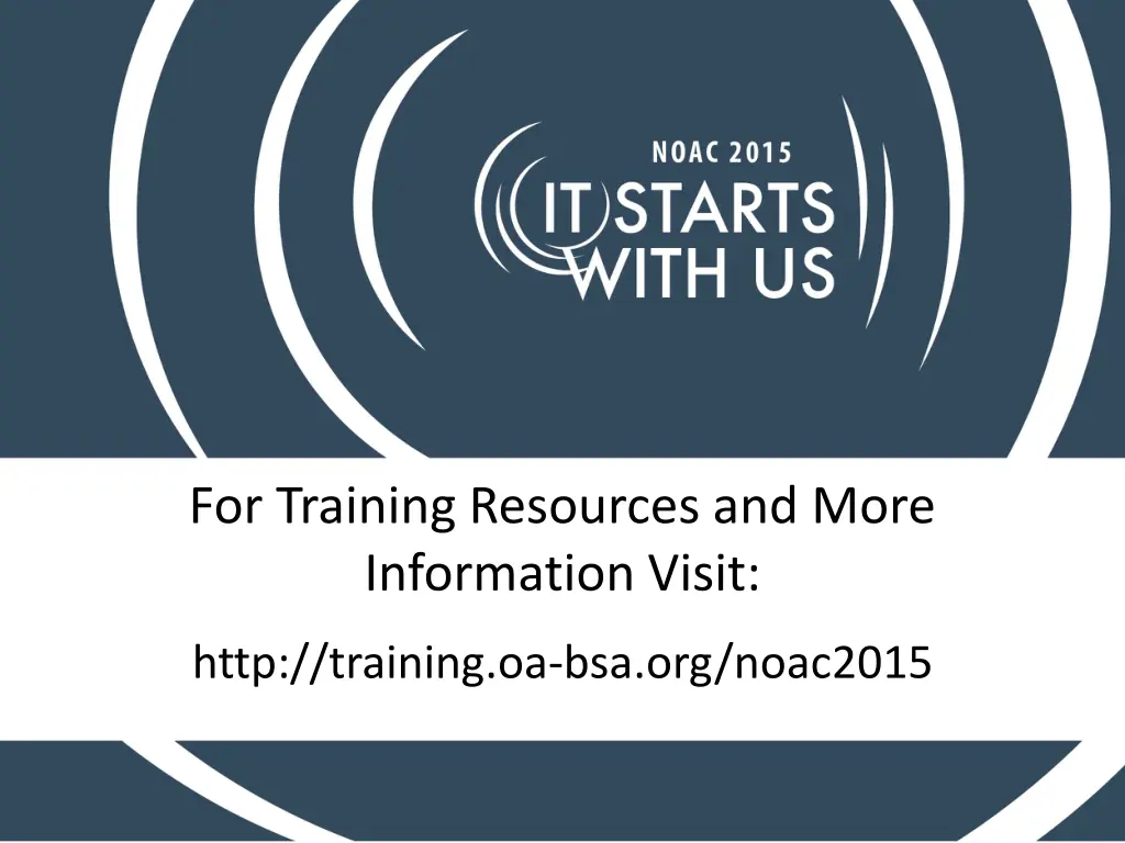 for training resources and more information visit