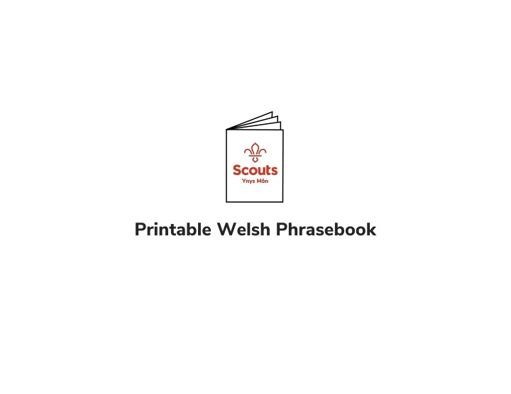 printable welsh phrasebook