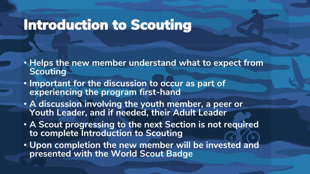 introduction to scouting introduction to scouting