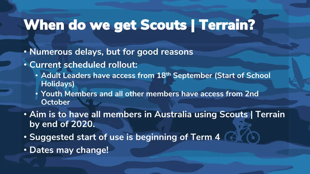 when do we get scouts terrain when