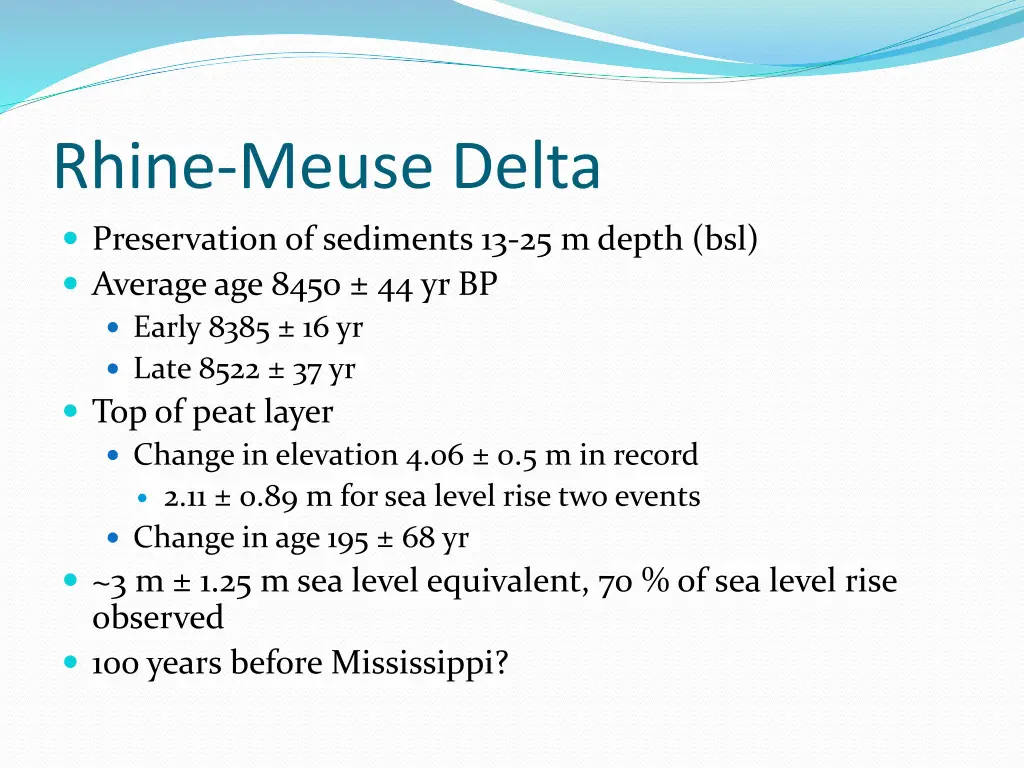 rhine meuse delta