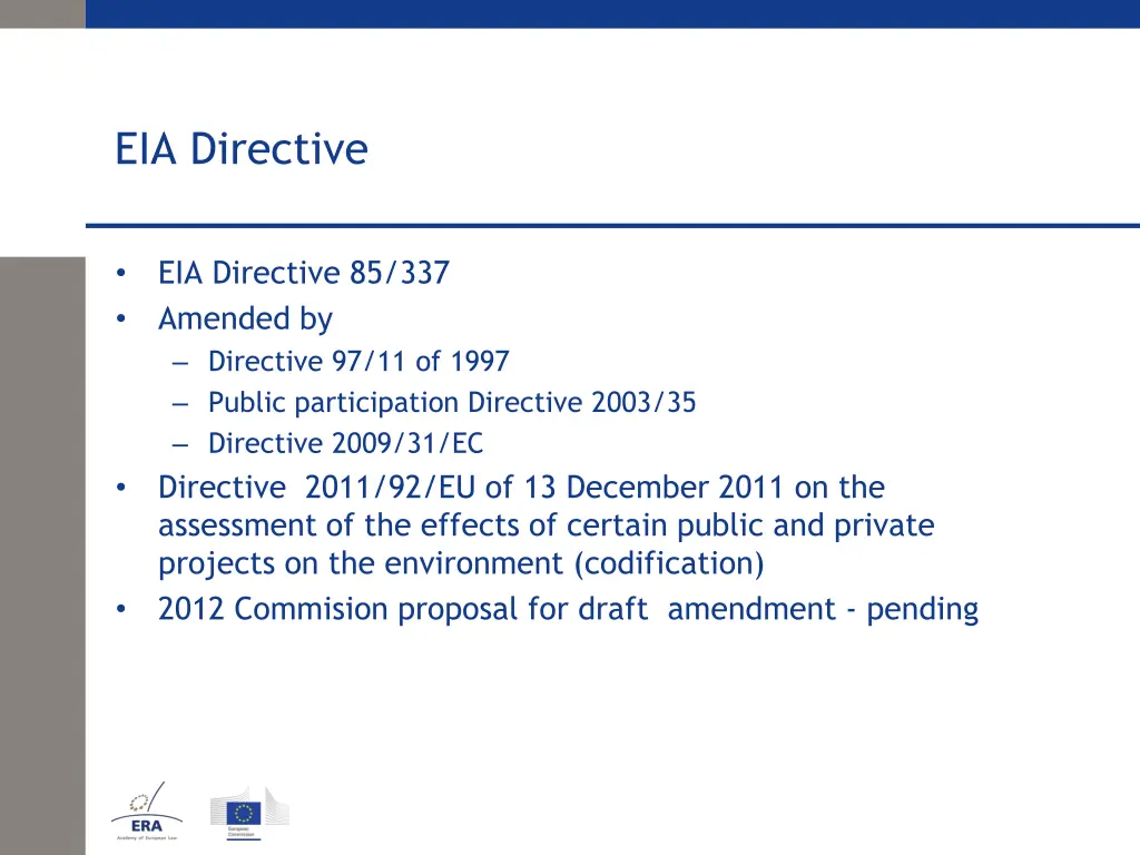 eia directive